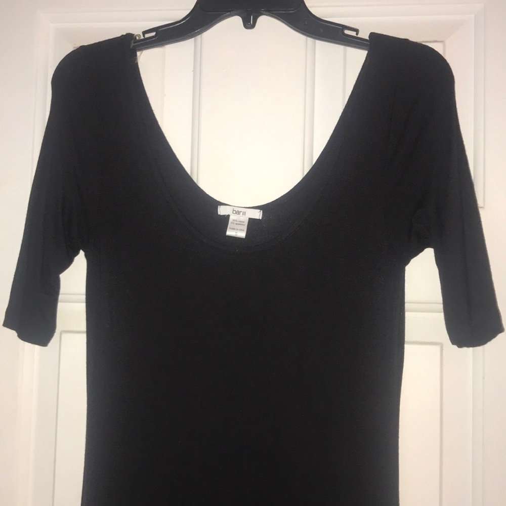 EXCELLENT CONDITION BLACK BAR III MAXI DRESS